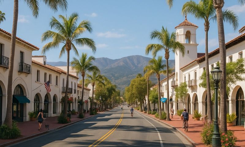 State Street, Santa Barbara, California
