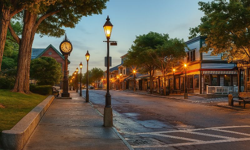 Main Street, Bar Harbor, Maine
